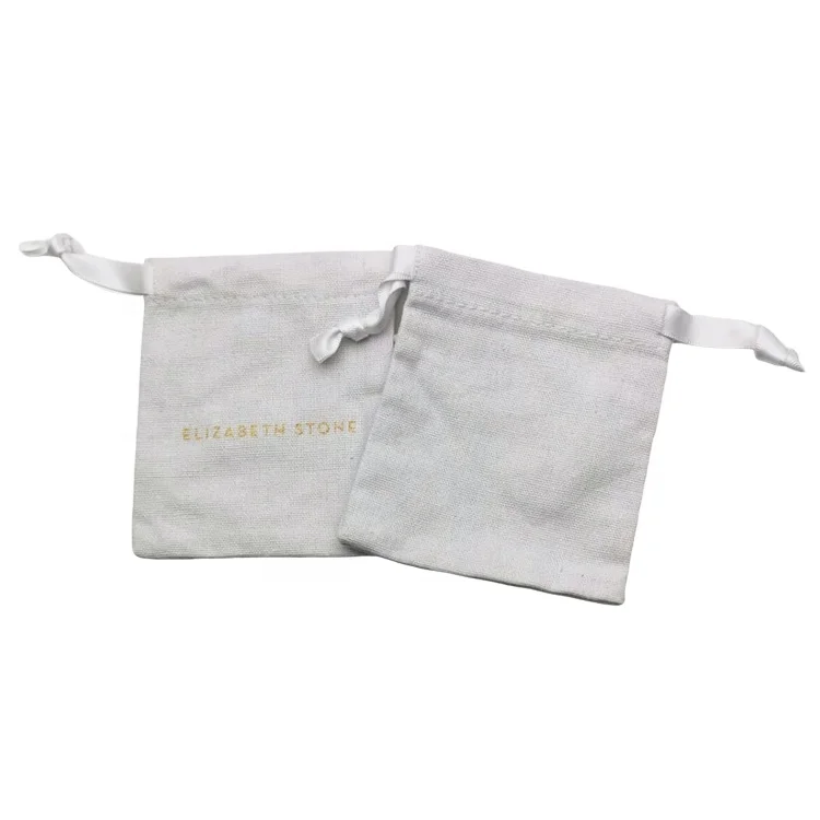 
Wholesale Environmental Protection Drawstring Cotton Canvas Bag Plain Cotton Canvas Pouch 