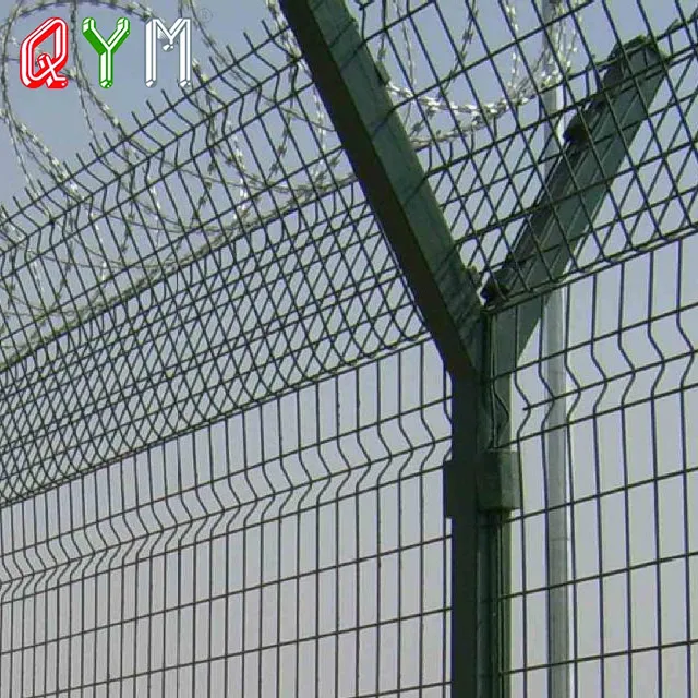 Airport Fence Security Perimeter Fence with Barbed Wire