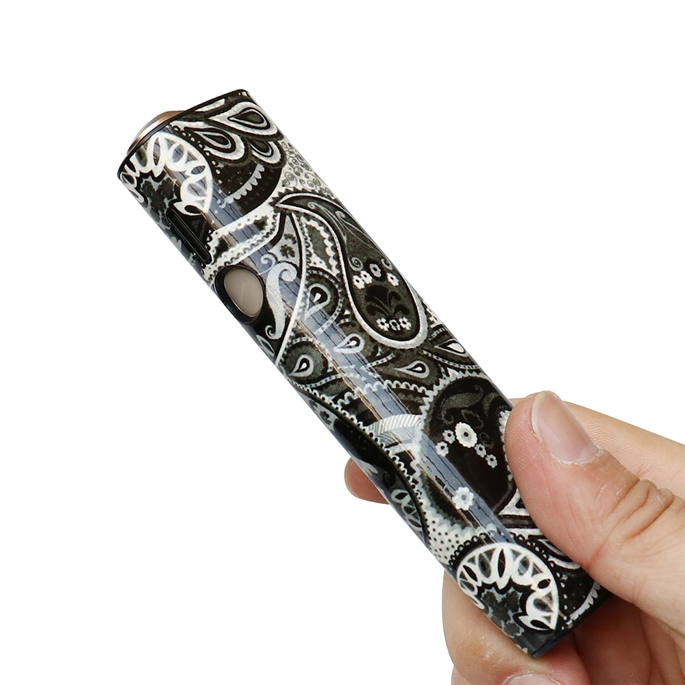 4 Colors Flower PU Leather Case for Iqos iluma One Cover Portable Cigarette Smoking Cases