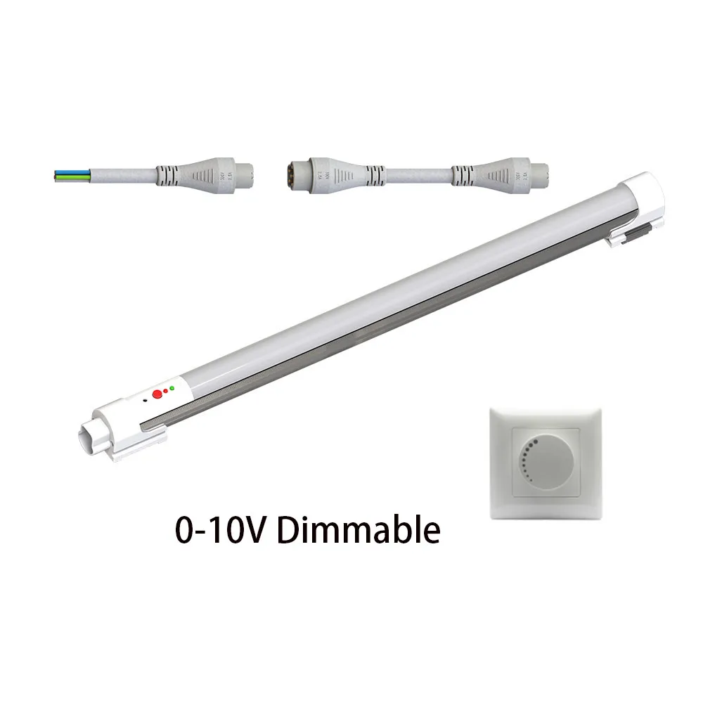 2ft 4ft T8 Emergency light Tube Integrated Connectable Rechargeable light With Internal Battery Backup 2 hours