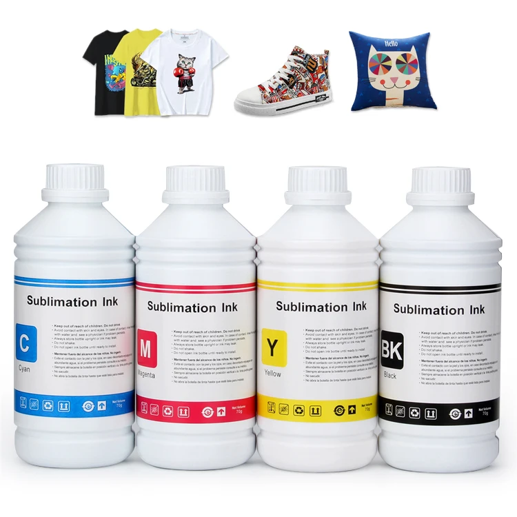 1000ml 1l heat transfer thermal dye sublimate sublimation bulk ink for epson stylus photo p50 r200 r280 r290 r1800 r2400 r2880