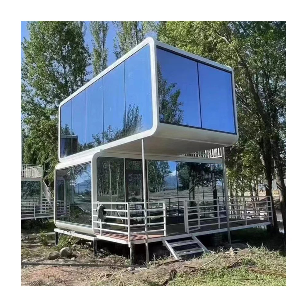 low cost volferda capsule container house 2 bedroom volferda space capsule home