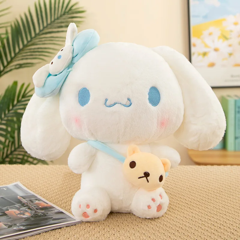 Sanrio Cartoon Kuromi My Melody Cinnamoroll Plush toy Rainbow Plush Doll Toys For Children Surprise Gifts Christmas Decor