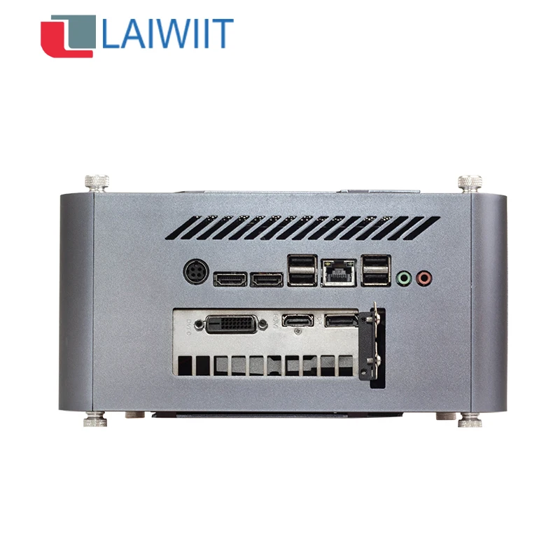 LAIWIIT AMD R5 3400GE Мини ПК Core I3 /I5/I7 4 ~ 8 выделенный 1650 Гб видеокарта