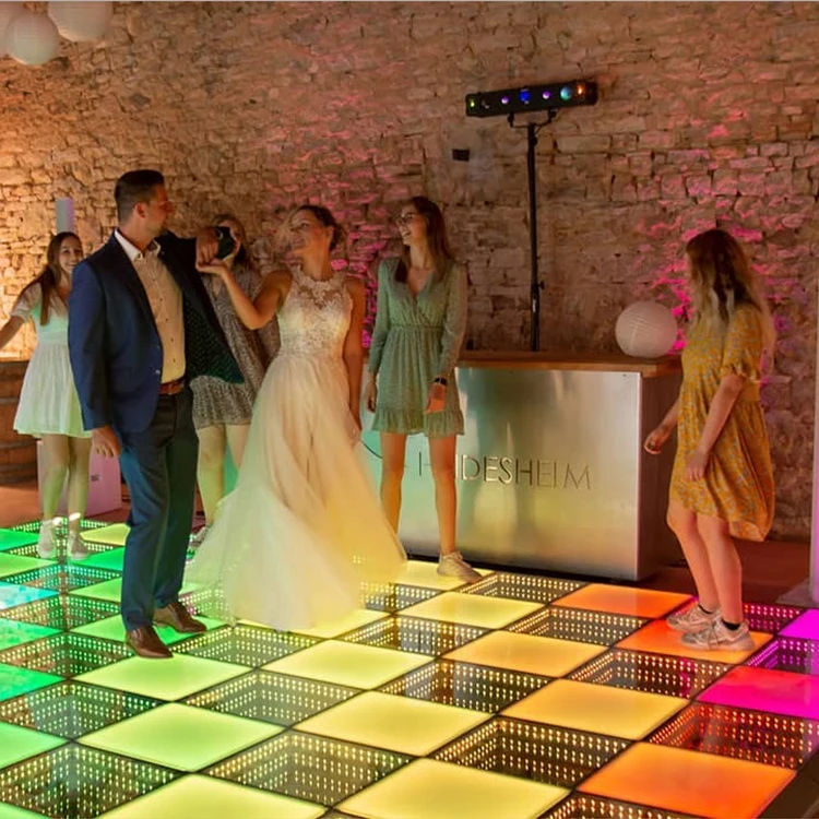 Магнитный беспроводной портативный таймерный туннель dj 3d зеркальный rgb СВЕТОДИОДНЫЙ танцпол для