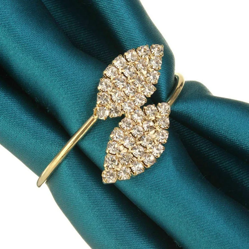 Napkin Ring Metal Napkin Rings Holder for Wedding Party Dinner Table Decoration