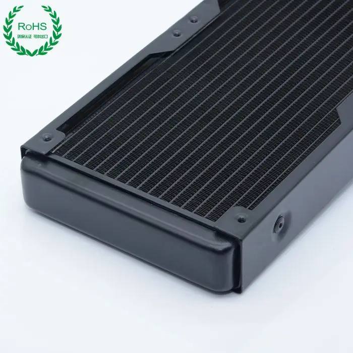 Computer water cooling 360 aluminum radiator beauty medical heat sink ROHS certification