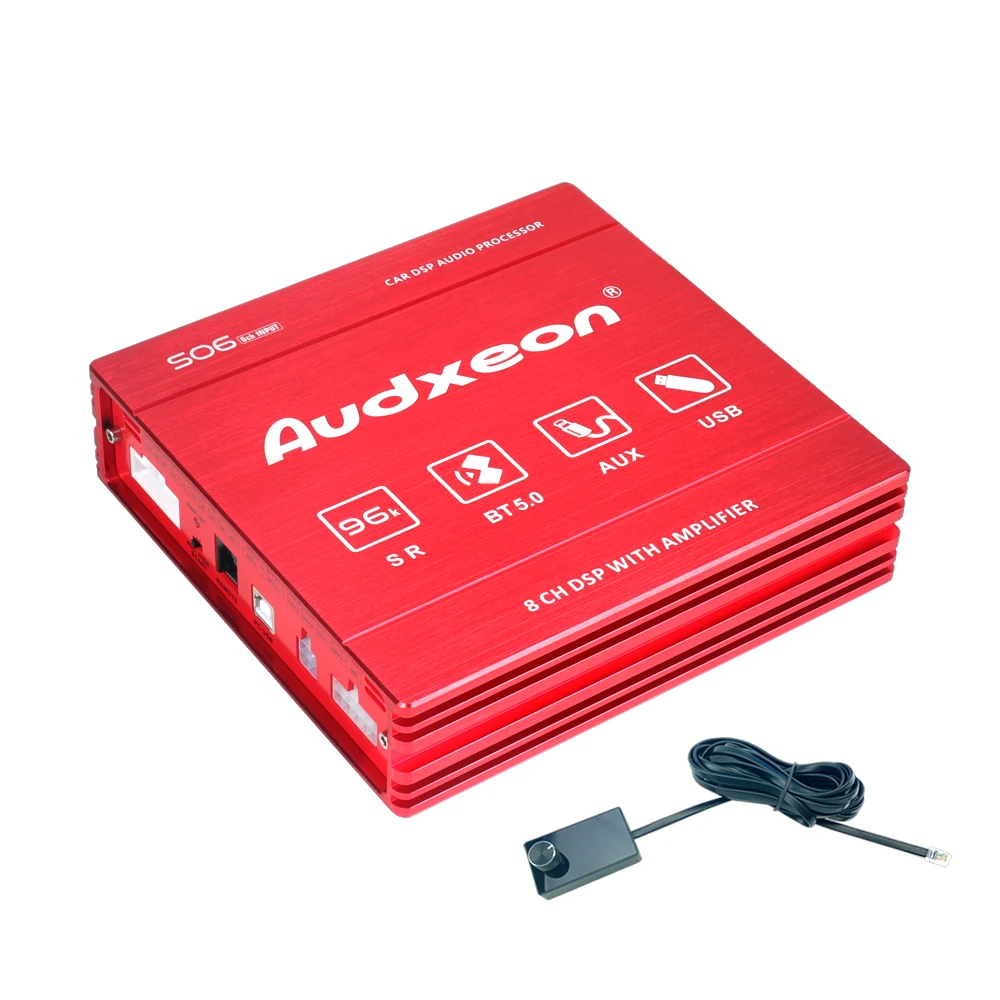 6 High Level/4 AUX/USB/Digital Fiber Single Din Car Dvd Player Audio Car Speakers Woofer With Amplifier