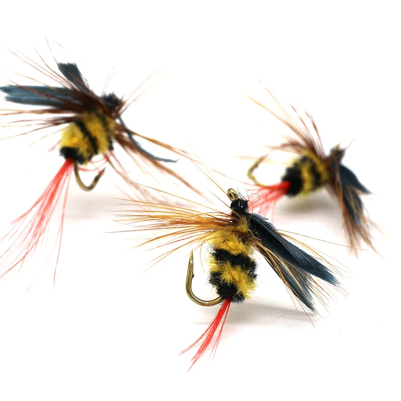 Jetshark Artificial Insect Bait  Bumble Bee Fly Trout Artificial Fishing Lures  Outdoor Fishing Insect fishing lure