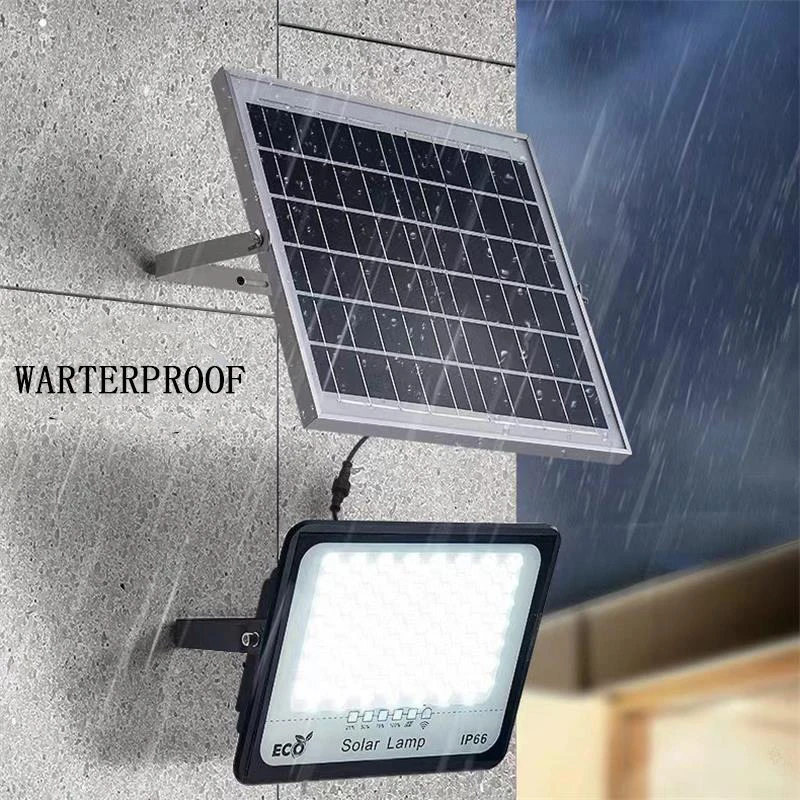 Solar led projector outdoor waterproof solar floodlight led flood lights100w 200w 300w 400w 500w flood lights