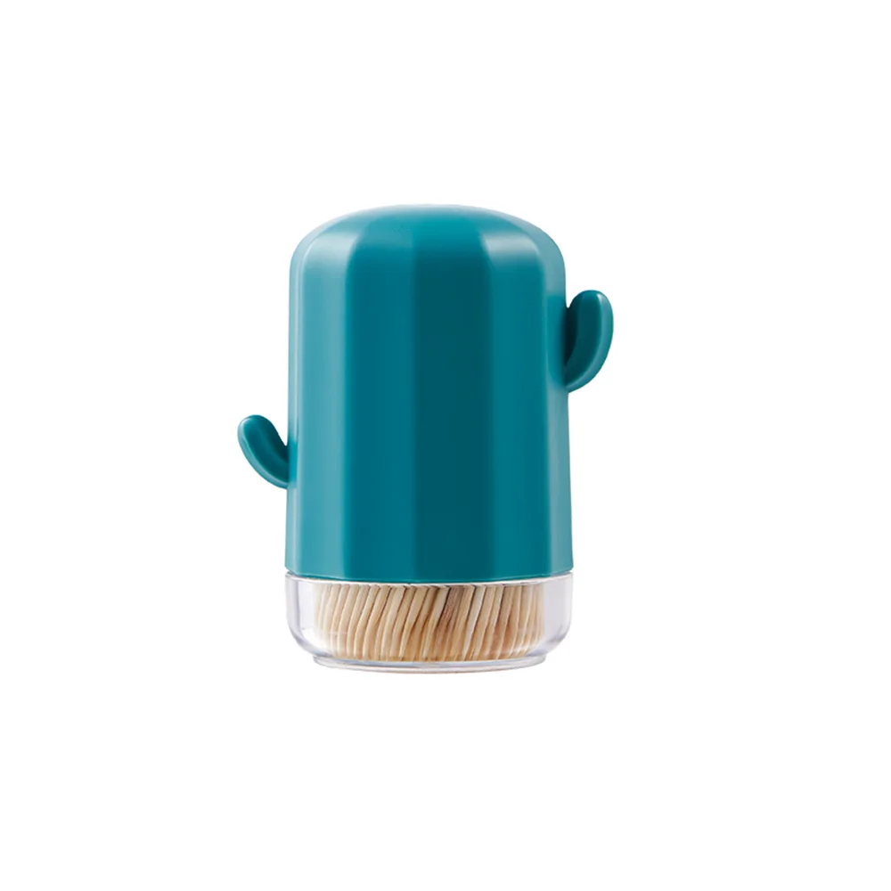 Hot selling creative newbamboo toothpick case , home daily plastic toothpick storage box