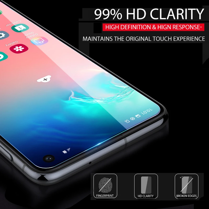  9h УФ-свет закаленное стекло для защиты экрана samsung s10 plus