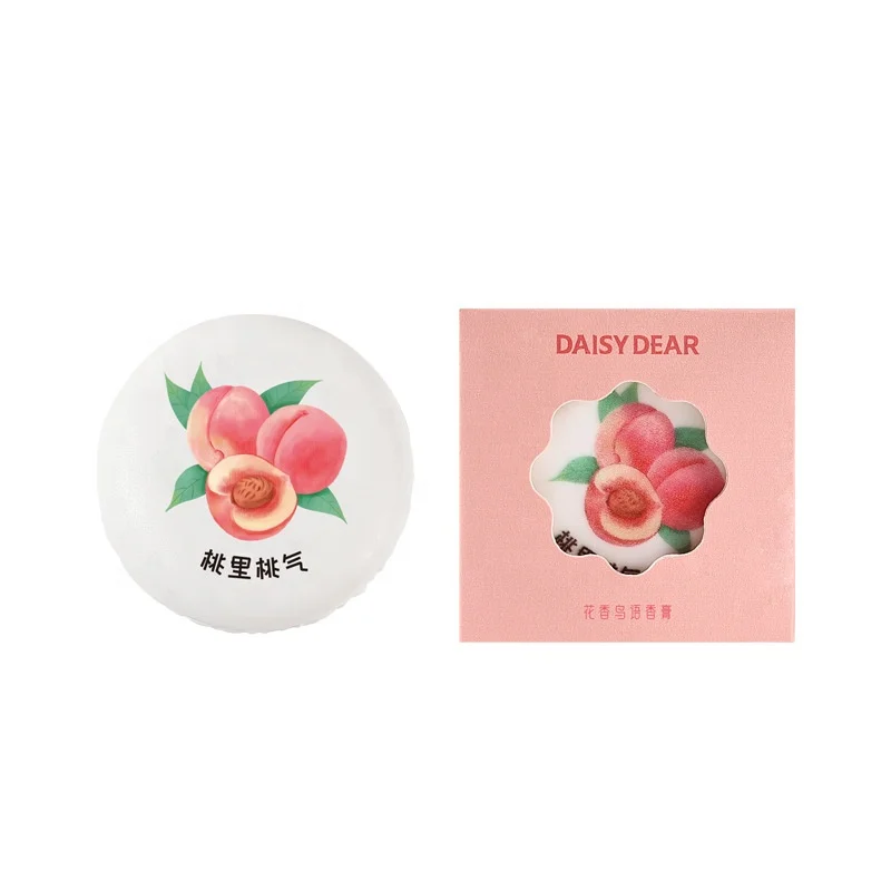 Men Women Lasting Fragrant Solid Perfume Portable Osmanthus Fruity Solid Perfume