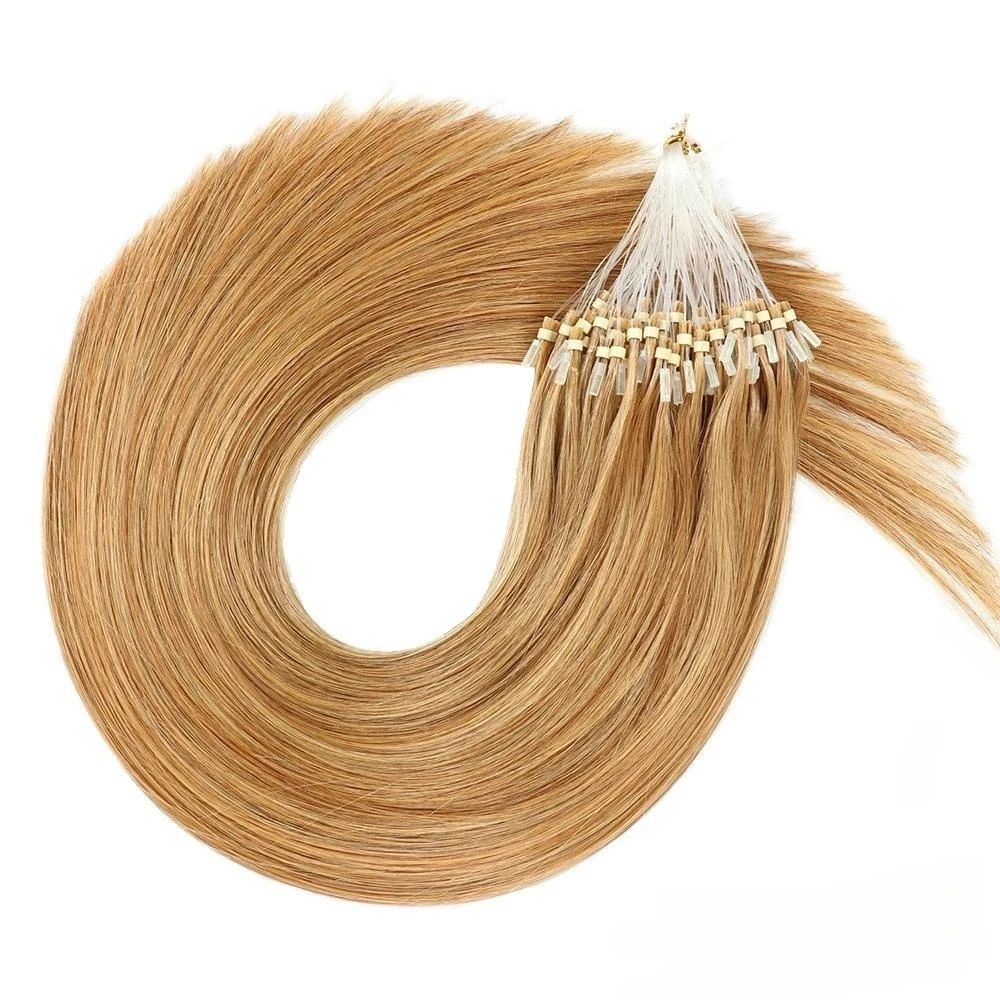 Factory Direct Selling Beauty Products For Women Human Hair Extensions (light color) Micro Link Human Hair Extensions