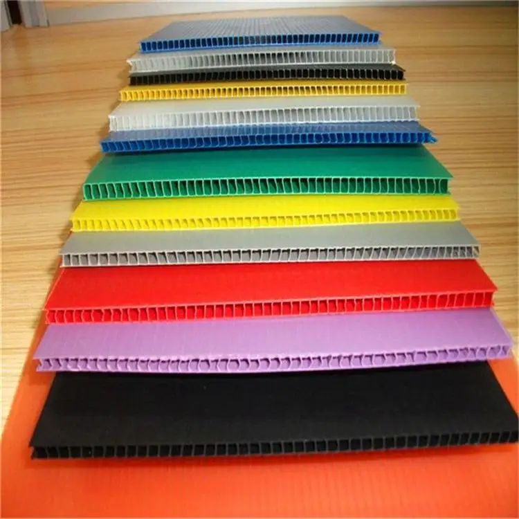 Hollow Board Partition PP Corrugated Board Customizable Turnover Box Can Be Recycled
