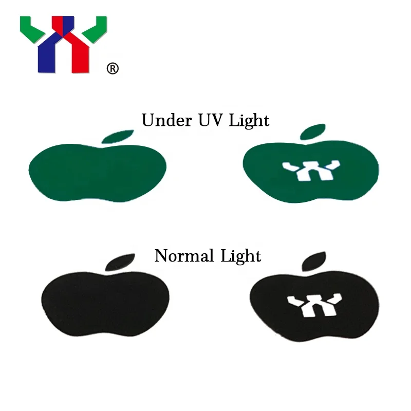 Высококачественные защитные чернила невидимые для экрана от черного до зеленого