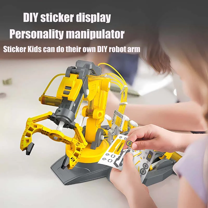 kid Educational Diy Self-assembled 3 In 1 Multi functional Powered By Water fluid Power Robot for kid toys