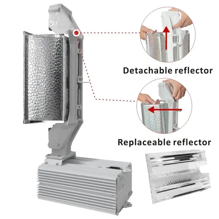 Dimming  600 watt 750 watt 825w 1000w 1150w hps digital ballast grow lights hps 1000w 600w with Electronic Ballast