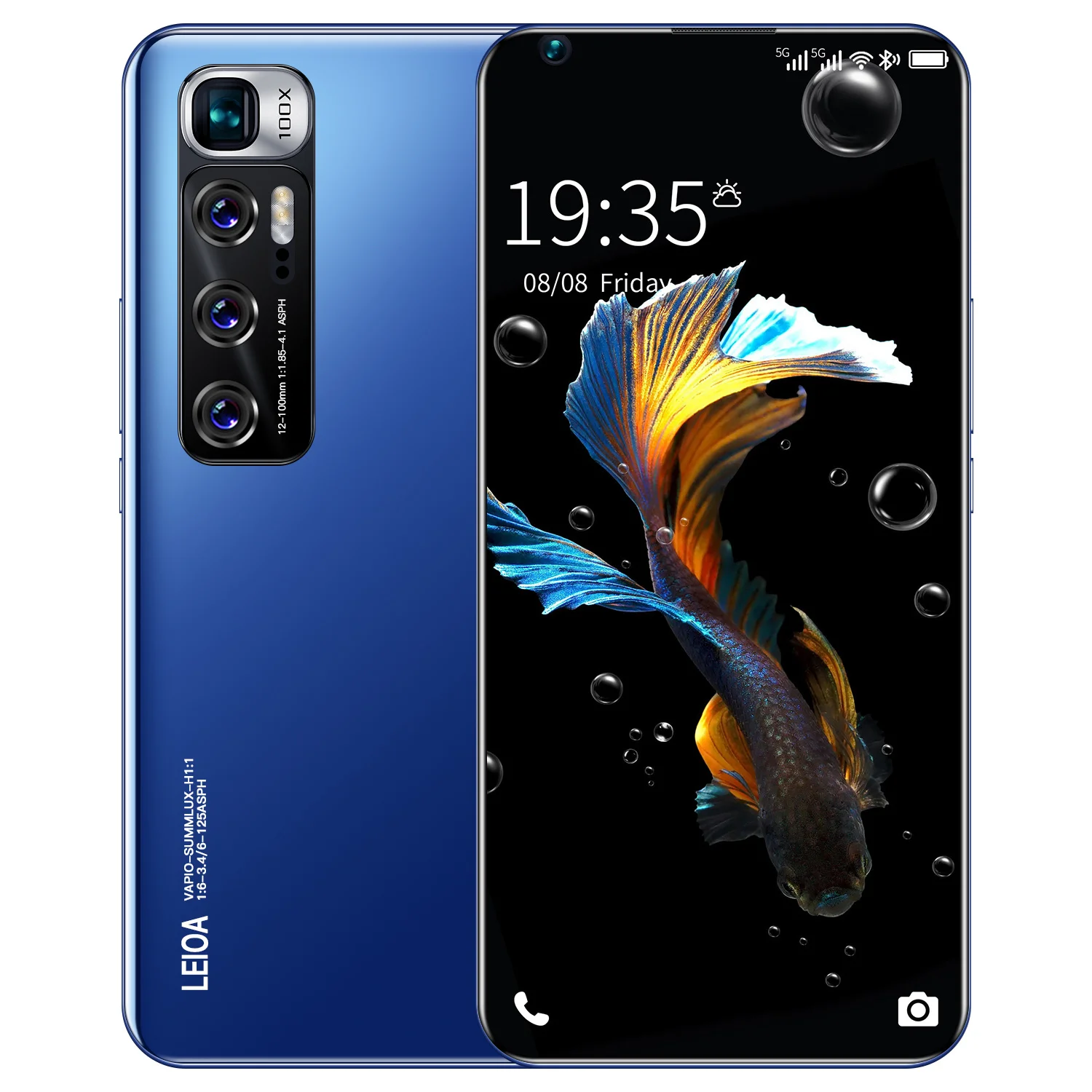 12+512GB Android smartphone M11pro 7.2inch Infinity-o screen mobile phone Dual Sim Wifi camera GPS 5G mobile phone