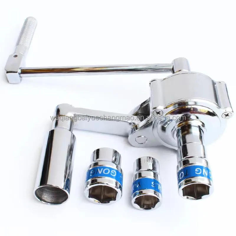 Automotive tool tire nut remover labor-saving shaft torque wrench easy ear nut wrench