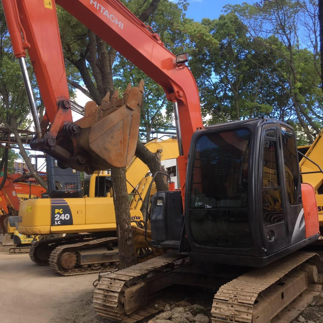 Hit achi zx135 mini excavator  used excavator made in Japan