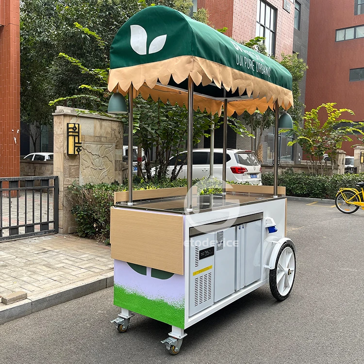 Digital Purchases Popsicle Cart on Wheels