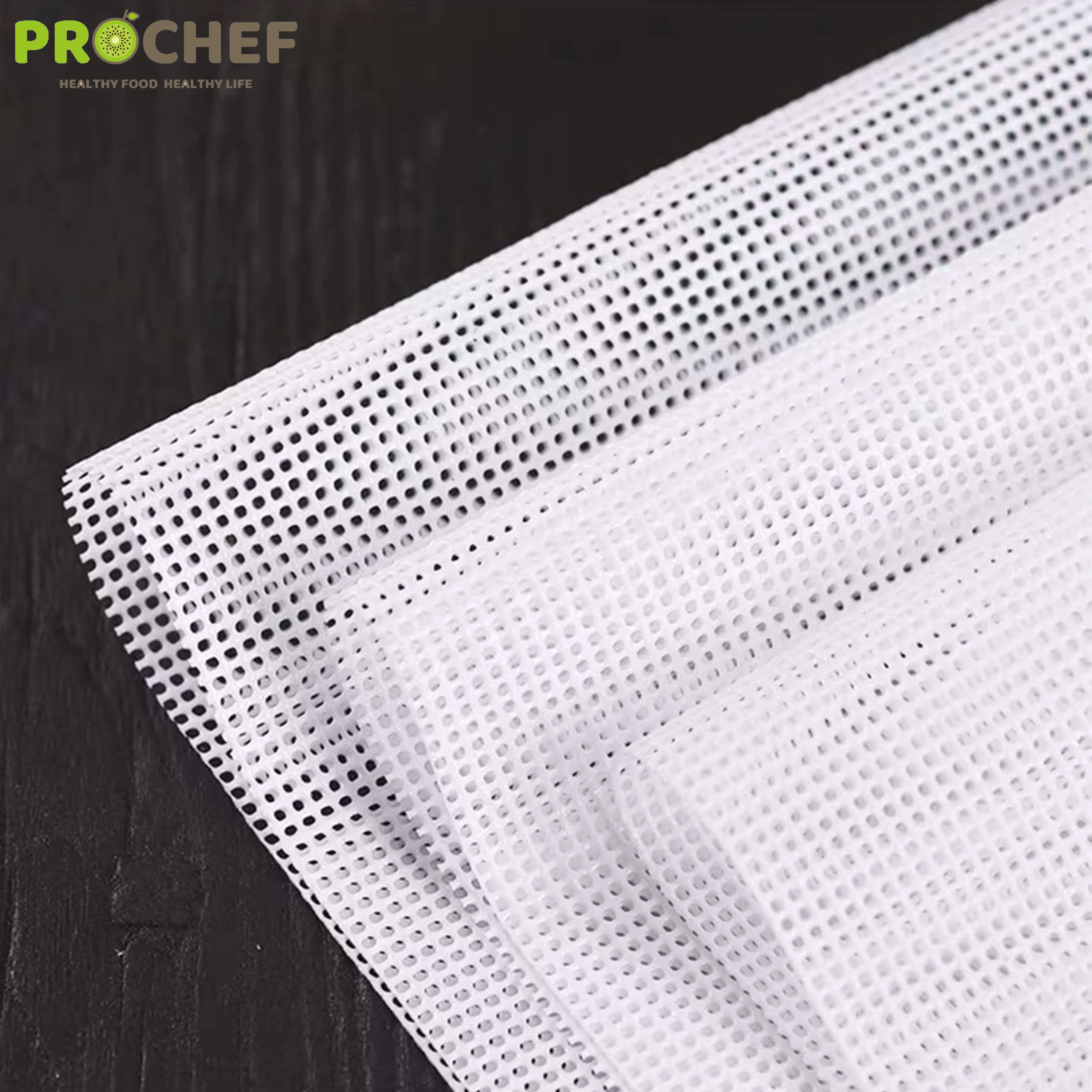 manufacturer wholesale mesh non-sticky 40x40cm white color silicone dehydrator mat
