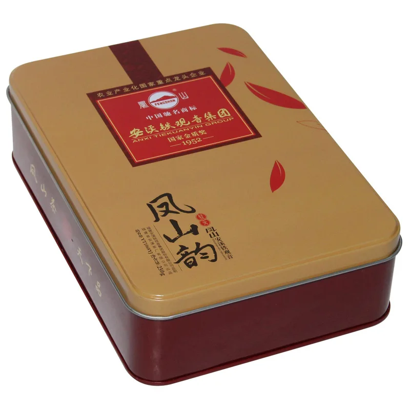 promotional candy sweets cookies storage package gift metal tin box custom brand