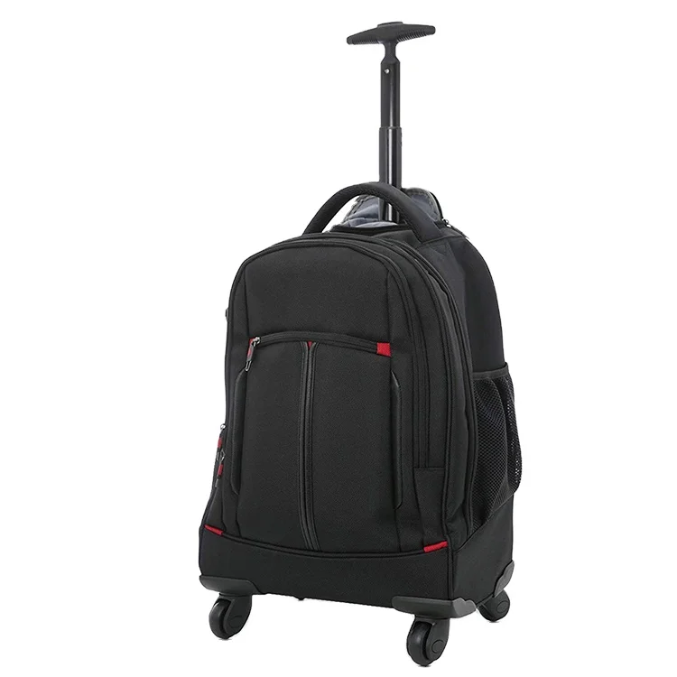 4 Wheels Executive Mobile Business Hand Cabin Office Trolley Laptop Backpack