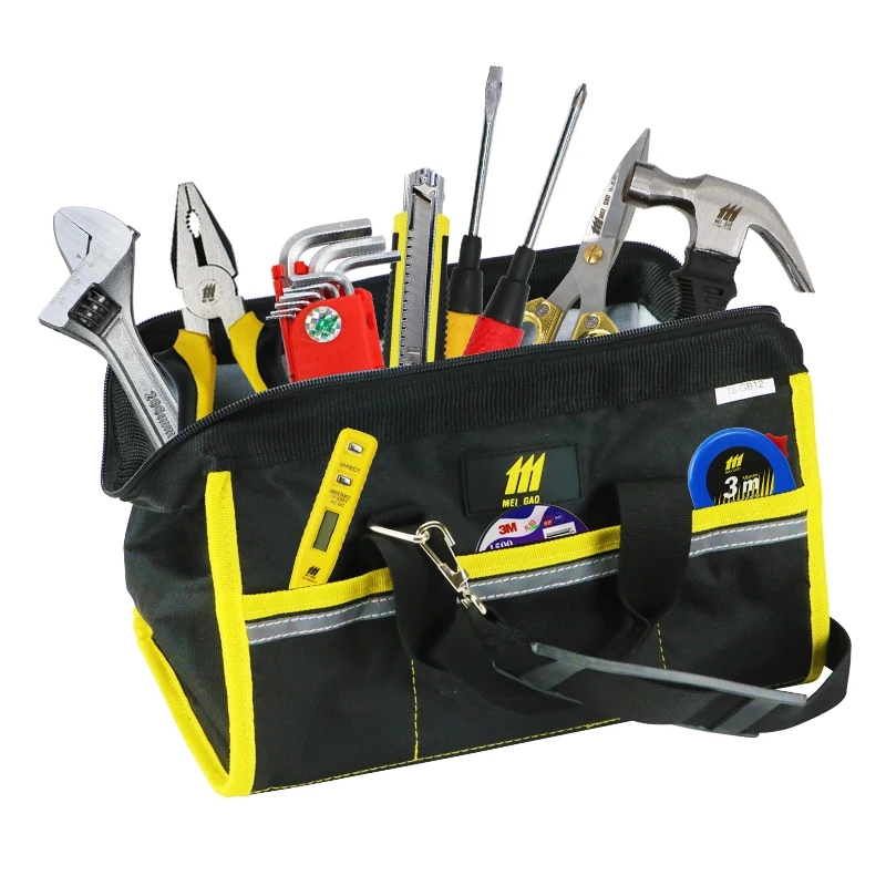 MEIGAO111 20 pieces of home maintenance tool set convenient home maintenance Hammer, electric pen, screwdriver, wrench, tape mea
