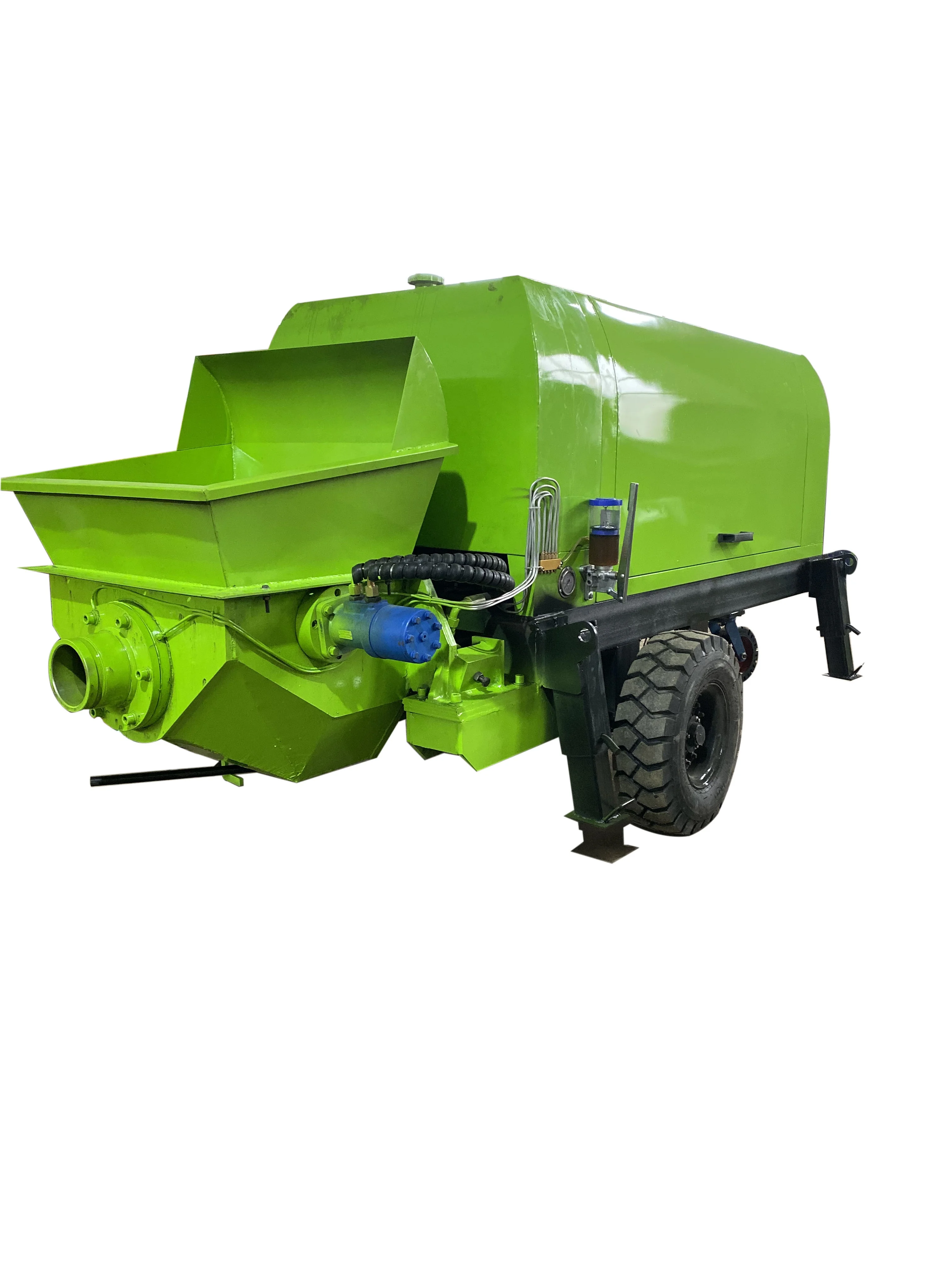 Factory Electric Mobile HBT 20 Concrete Pump for Construction New Diesel Small Price