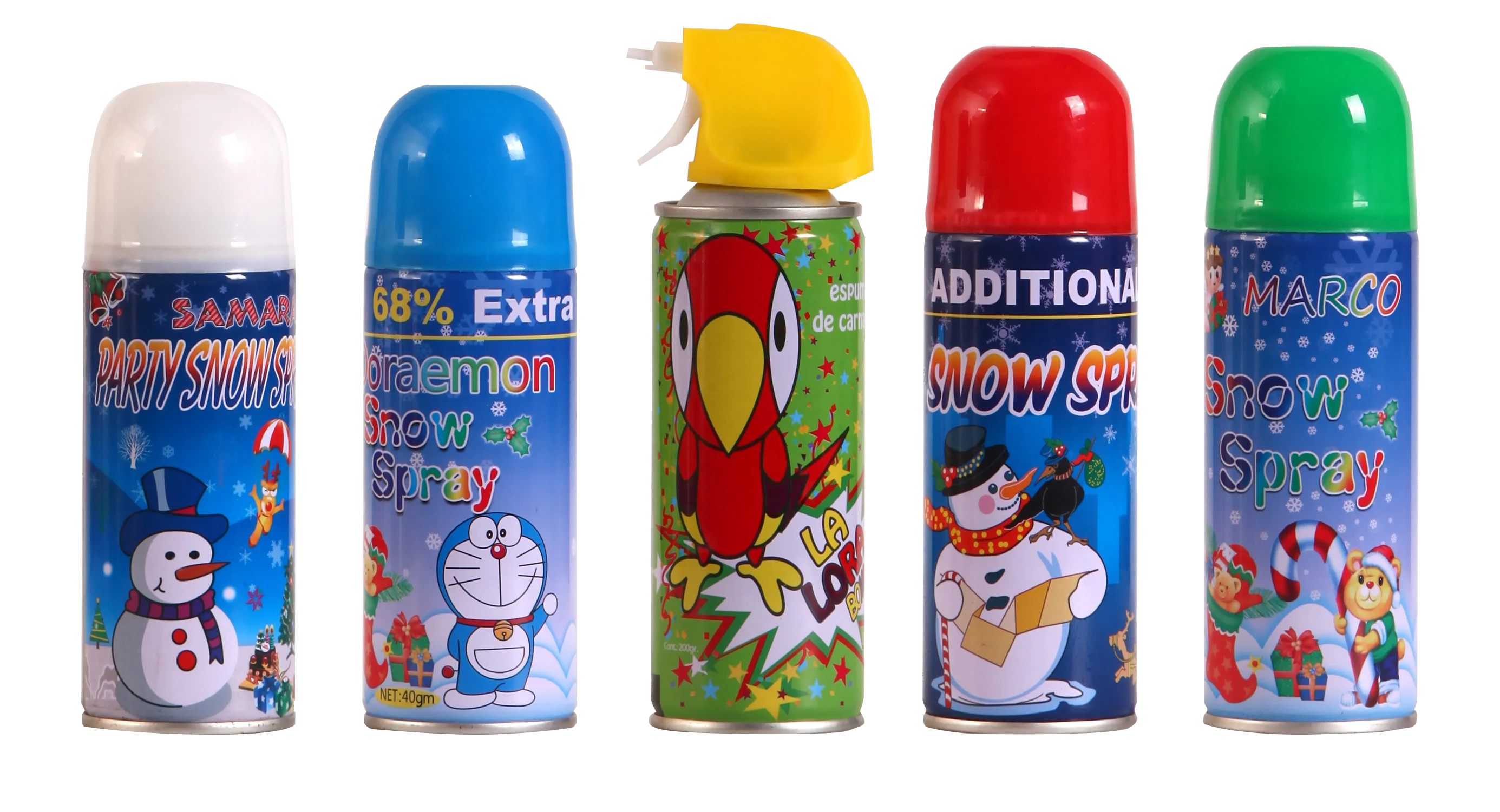 Спрей из пенопласта для вечеринки в честь Дня Рождения Рождества фестиваля искусственного карнавала белого снега