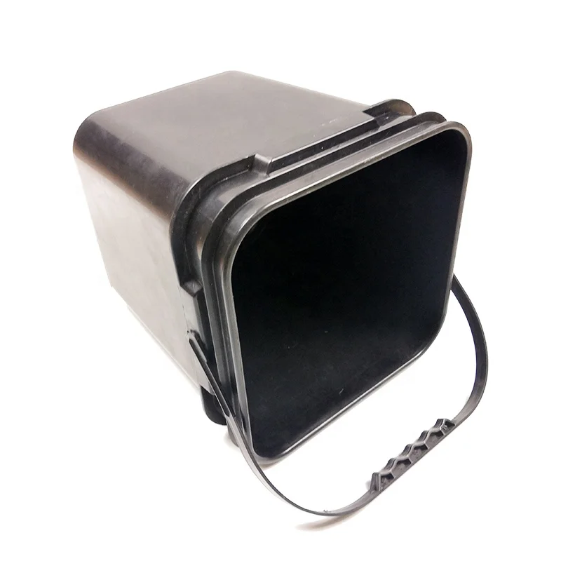 Food Grade 4 Gallon 5 Gallon Plastic Pail Square Plastic Buckets With Lids And Handles For Sale