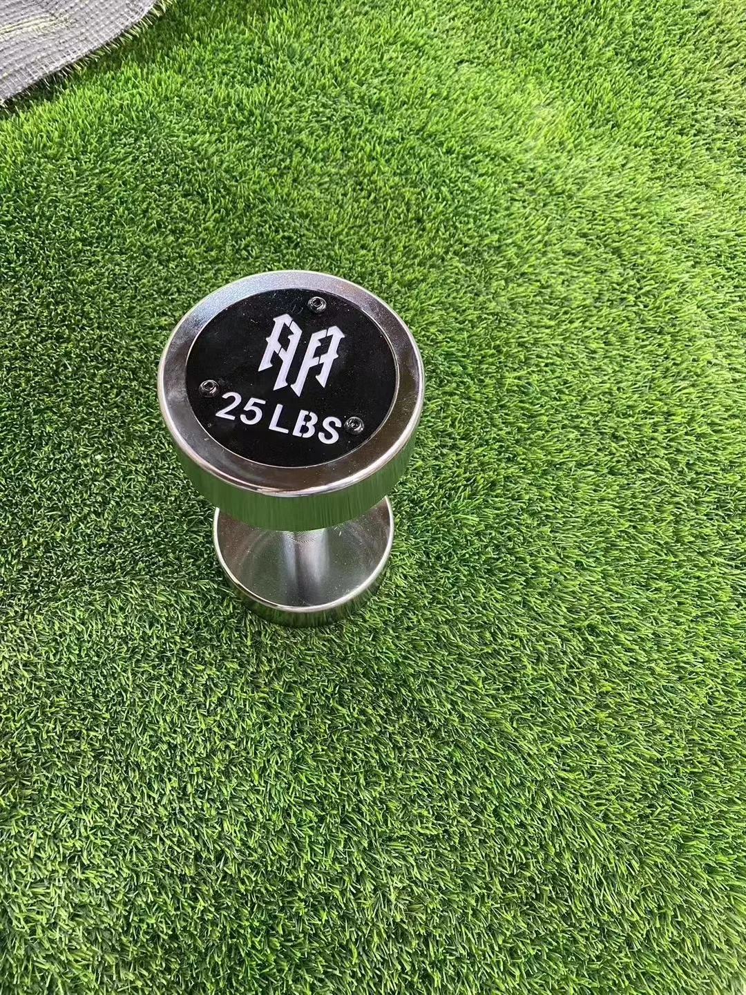 Round Head Fixed Dumbbells 1-100kg Fitness Weight Lifting Chromed Stainless Steel Dumbbell