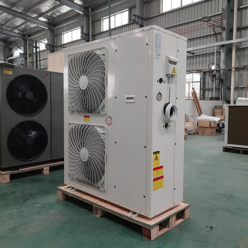 cold climate air source heatpump heating 12kw 16kw 20kw EVI monobloc inverter air to water heat pump