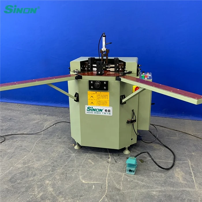 Factory direct Automatic Hydraulic Aluminium Profile Corner Crimping Machines For windows and doors