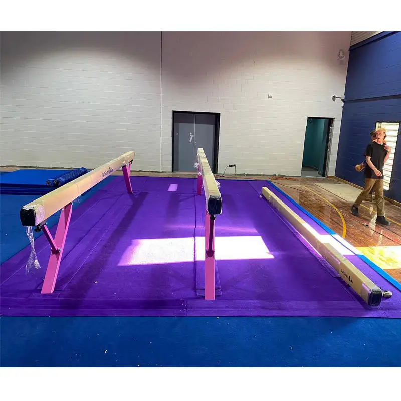 China Manufacturer Direct Selling Durable Gymnastics Balance Beam Club Training Balance Beam