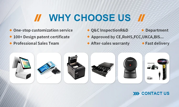 Windows/android pos terminal cash register machine retail all in one pos systems supermarket for restaurants small business