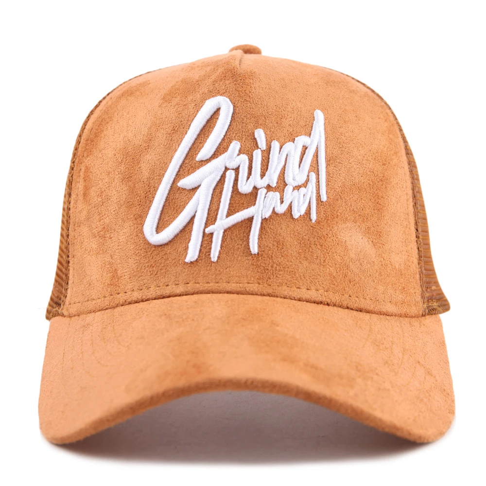 Wholesale Custom Design Your Own 3D Embroidery Logo High Quality 5 Panel Gorras Mesh Trucker Caps Hats