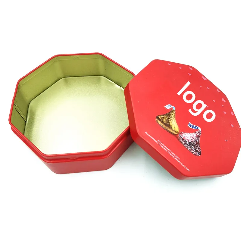 
Black Square Vintage Tin Can Black Metal Square Chocolate Tin Box with lid 