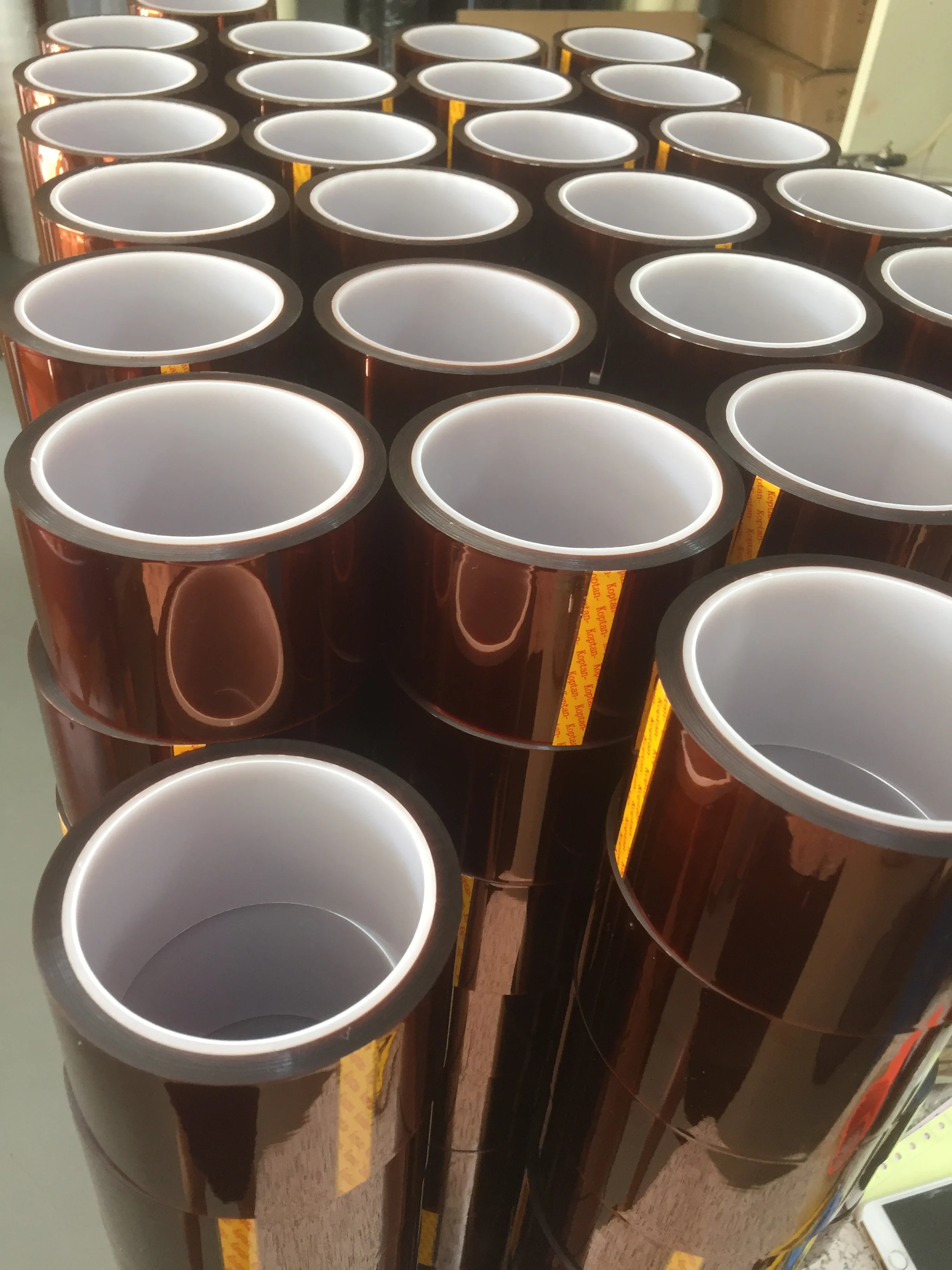 Customized Size Extreme Strength Masking Tape ESD Polyimide Tape Self Adhesive Tape