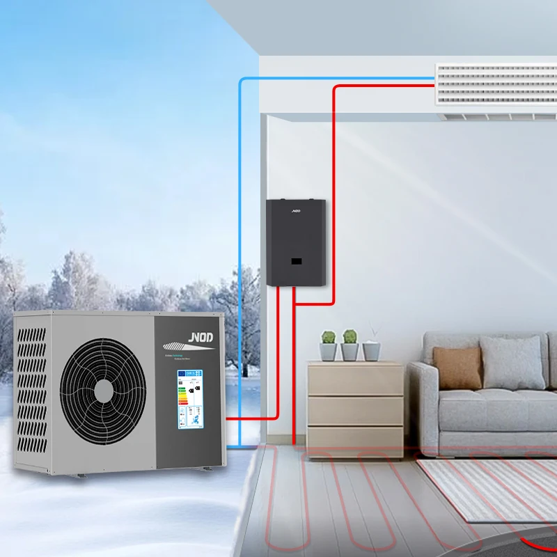 JNOD High Performance R290 Air Source Heat Pump Water Heater for Ultra Low Ambient Temperature
