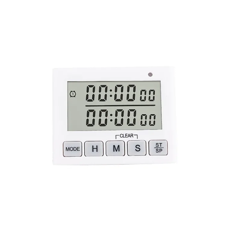 Chargeable USB Large Display Screen Kitchen Timer Digital Timer Square Cooking Countdown Alarm Remind Sleep Stopwatch Clock