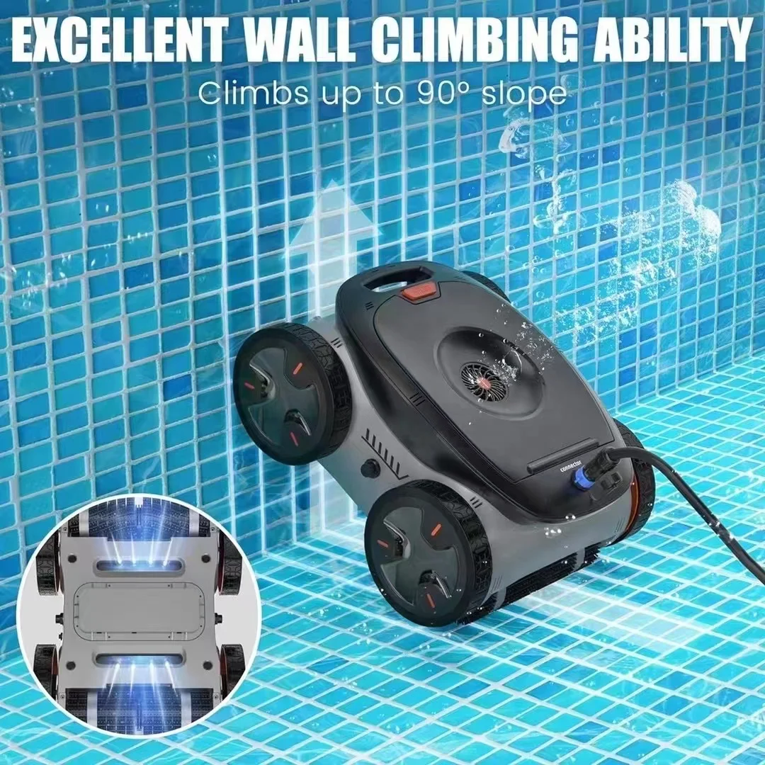 2024 pool decontamination machine cleaner robot swimming pool cleaning robot sand and algae removal