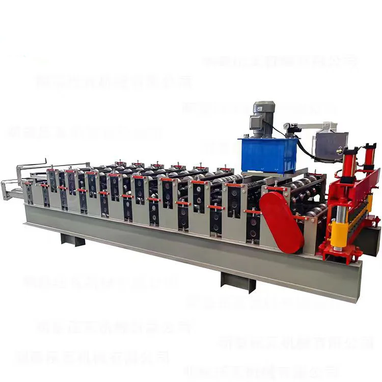 Trapezoid Steel Roof Plate Making Zinc Sheet Panel Metal Roll and Form Machine