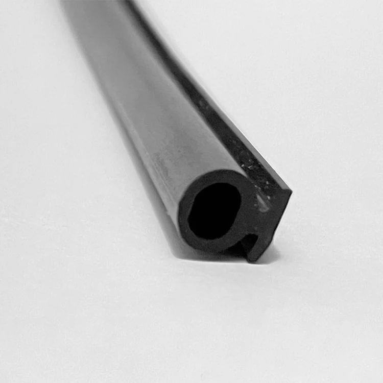 Garage door rubber weather seals half round shaped rubber seal for door