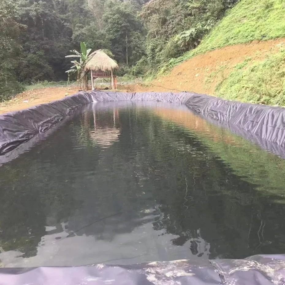 geomembrane land Agricultural Pond Liner 2mm Waterproof HDPE Landfill Geomembrane Liner 1mm 1.5mm Pond Dam Liner Prices in Kenya