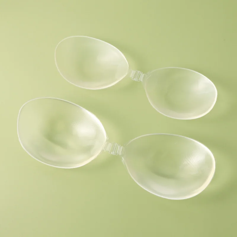 Factory price Wholesale Reusable Transparent Silicone Bra Women Invisible Strapless Underwear Bra Sexy Nude Silicone Free Bra