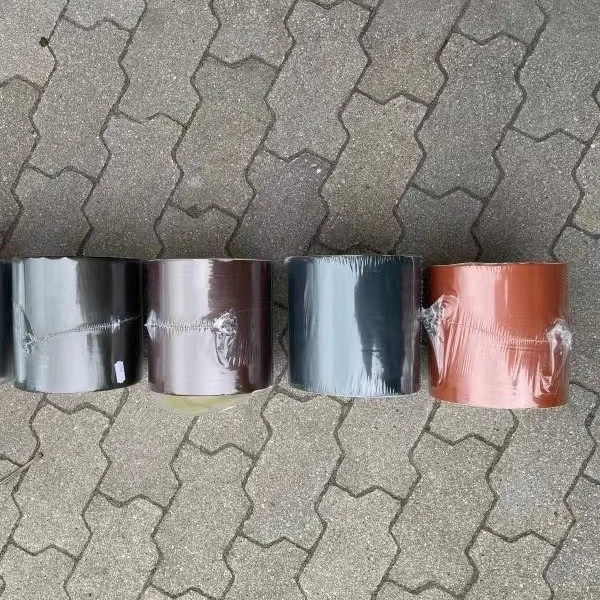 Popular 1.5mm Self Adhesive Bitumen Flashing Tape / Flash Band with Various Colors Aluminum Foil