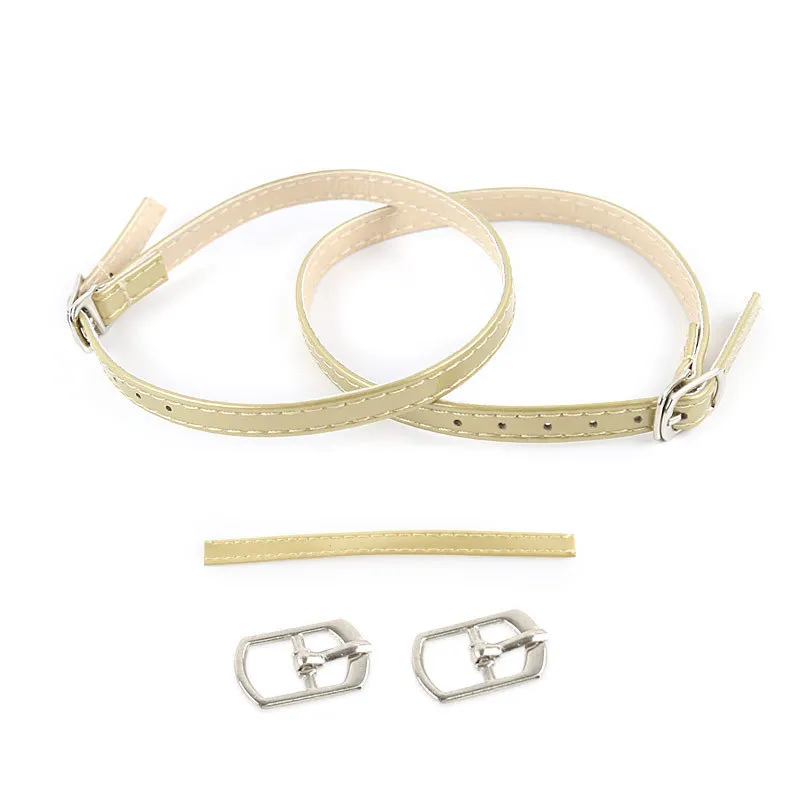 Women High Heels Do Not Follow The Feet Dual Use Ankle Tied Shoelace Leather Shoes Accessories Sandals Ankle Tied Shoelaces